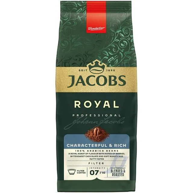 Jacobs Royal Filterkaffee 8 x 1 kg gemahlen