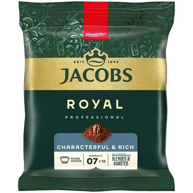 Jacobs Royal Filterkaffee 80 x 60g, gemahlen, portioniert
