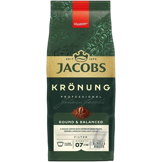 Jacobs Kr&ouml;nung Café filtre 8 x 1 kg moulu