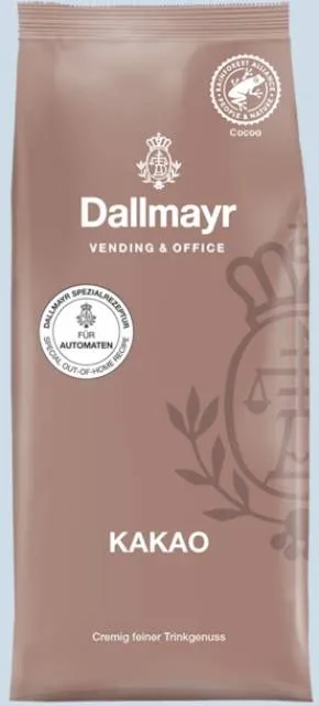 Dallmayr Vending & Office Cacao 1 kg de cacao en poudre 14,5 % pour distributeurs automatiques
