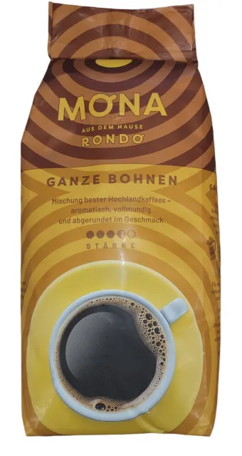 R&ouml;stfein Mona R&ouml;stkaffee 1kg ganze Bohne