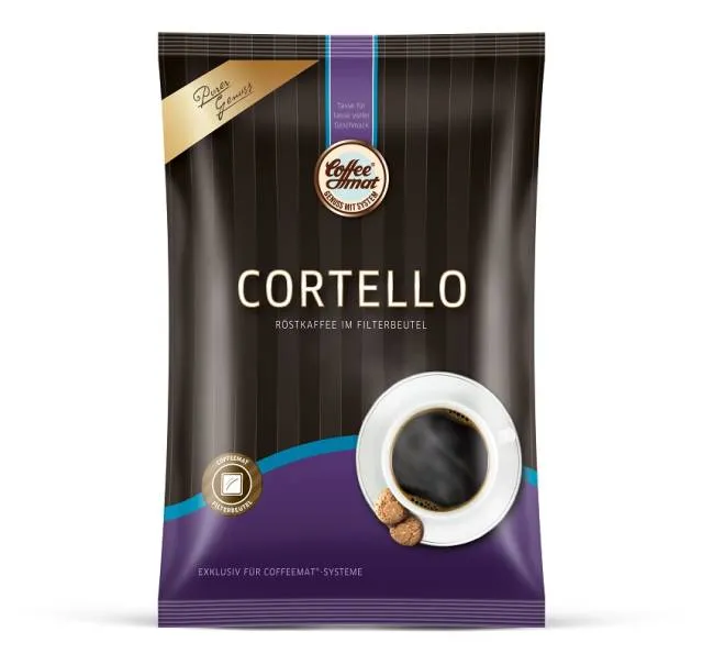 Coffeemat Cortello, volle Kanne 36 sachets de 14 tasses chacun