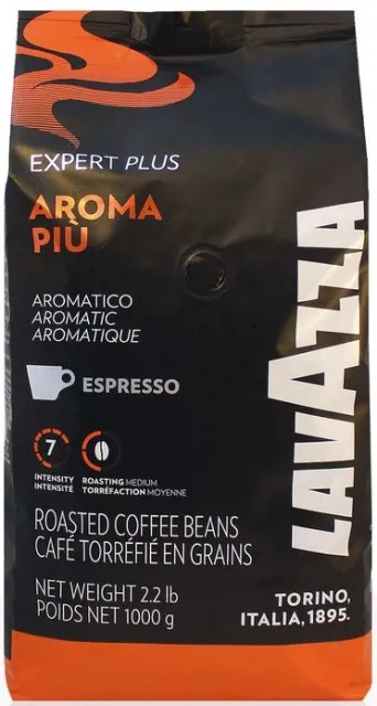 Lavazza Expert Aroma Pi&ugrave; Espresso 1kg Ganze Bohne