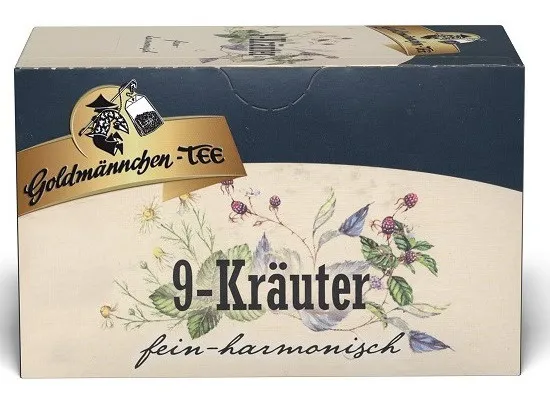 Goldm&auml;nnchen Tee 9 Kr&auml;uter 20 x 1,5g Teebeutel
