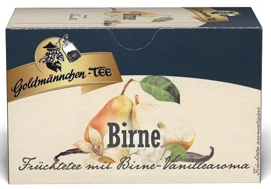 Goldm&auml;nnchen Tee Birne Vanille 20 x 1,5g Teebeutel