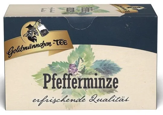Goldm&auml;nnchen Tee Pfefferminze 20 x 1,8g Teebeutel