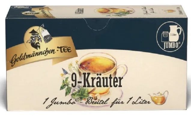 Goldm&auml;nnchen Tee Jumbo 9 Kr&auml;uter 20 x 4g Kannenportionen