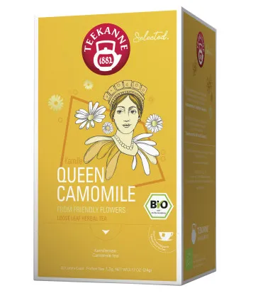 Teekanne BIO Selected Queen Camomile 25 sachets de 1,2 g Teebeutel, bio, Luxury Cup
