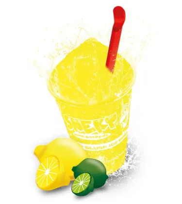 Sneky Slush sirop pour glace pilée citron-citron vert* 5 litres, sans AZO