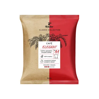 Tchibo Cafe Elegant, No.11 80 x 70g gemahlen, portioniert