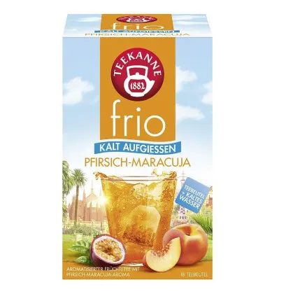 Teekanne frio Pêche-Fruit de la passion 18 sachets de thé