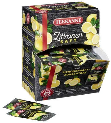 Teekanne jus de citron 100 sachets individuels de 4 ml