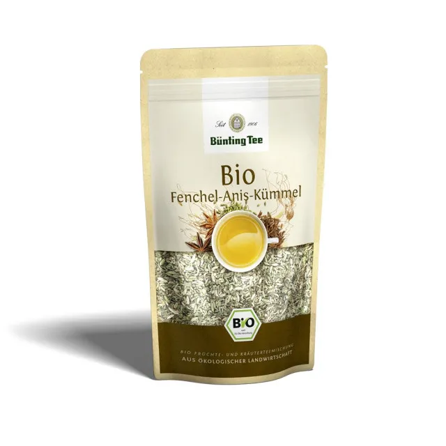 B&uuml;nting Tee Fenchel-Anis-K&uuml;mmel lose 100g, Bio