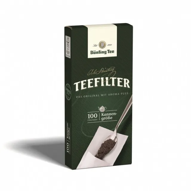 B&uuml;nting Tee Teefilter mit Anfa&szlig;lasche 100 St&uuml;ck