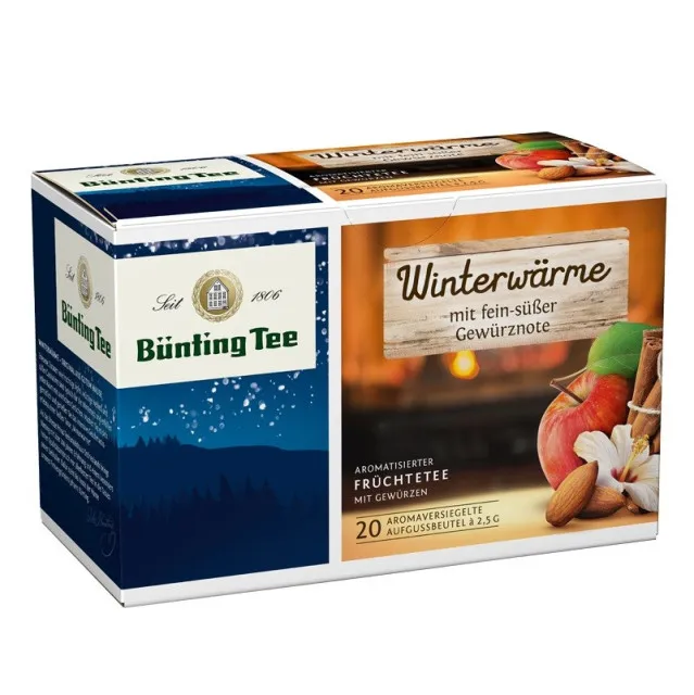 B&uuml;nting Tee Winterw&auml;rme Fr&uuml;chtetee 20 x 2,5g Teebeutel