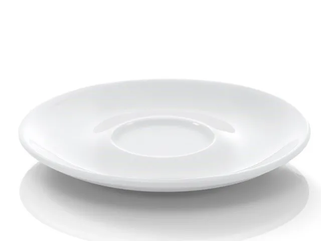 Azul Soucoupes à espresso blanches, lot de 6