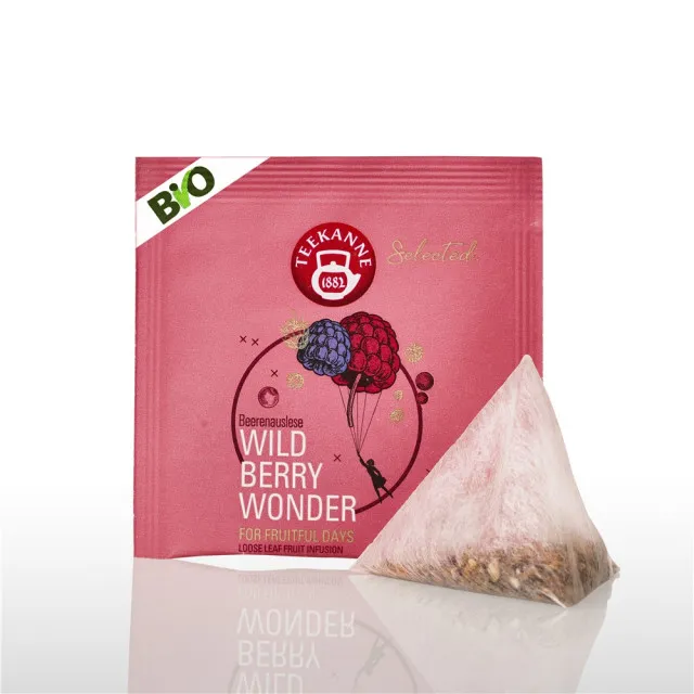 Teekanne BIO Selected Wild Berry Wonder 25 sachets de 3 g, bio