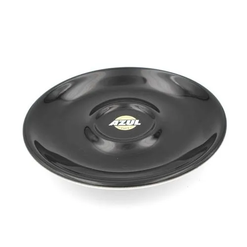 Azul Soucoupes à espresso noires, lot de 6