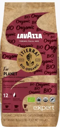 Lavazza Tierra Intenso Expert 6 x 1 kg Ganze Bohne, Bio, UTZ zertifiziert
