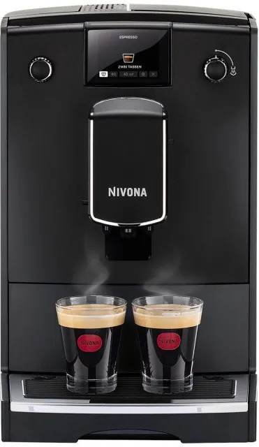 Nivona NICR 690 Vollautomat CafeRomatica Mattschwarz / Chrom