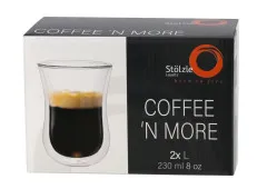Stölzle Lausitz verre à café / verre à thé L 0,23 l Coffee N More lot de 2