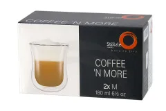 Stölzle Lausitz verre à café / verre à thé M 0,18 l Coffee N More lot de 2