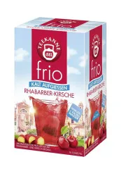 Teekanne frio Rharbarber Kirsche 18 Teebeutel