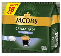Jacobs Crema mild 10 x 18 Pads UTZ zertifiziert