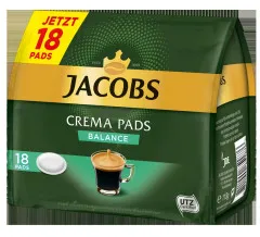 Jacobs Crema Balance 10 x 18 Pads UTZ zertifiziert