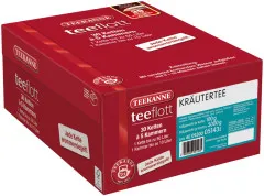Teekanne teeflott Kr&auml;utertee 30 Filterketten &agrave; 5 Kammern