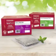 Teekanne teeflott Thé &agrave; la menthe poivrée 30 chaînes de filtres &agrave; 5 compartiments