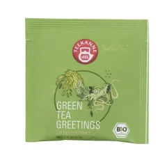 Teekanne BIO Selected Green Tea Greetings 25 x 2g Teebeutel, Bio