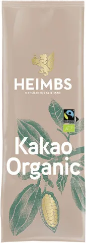 Heimbs Kakaohaltiges Getr&auml;nkepulver Fairtrade/Bio 1 kg