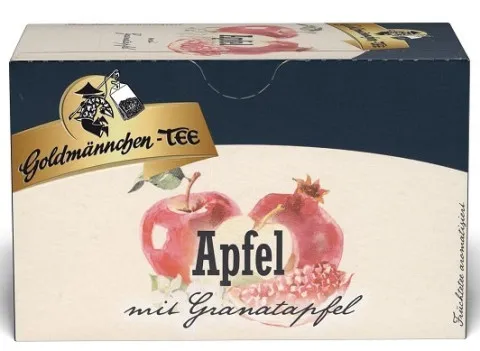 Thé Goldmännchen Pomme et grenade 20 sachets de 1,5 g