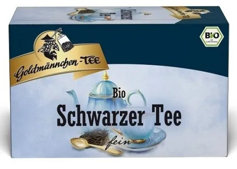 Thé Goldmännchen, thé noir, 20 sachets de 1,5 g, bio