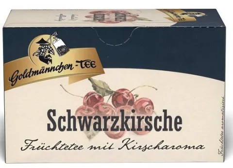 Thé Goldmännchen à la cerise noire, 20 sachets de 2,4 g