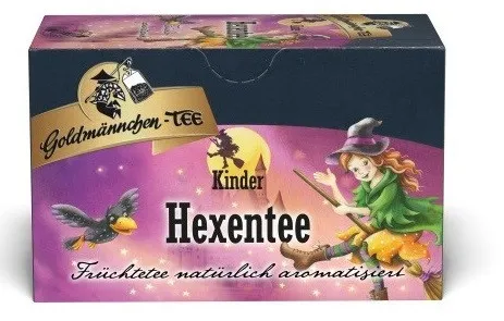 Thé Goldmännchen pour enfants, thé des sorcières, 20 sachets de 2,5 g
