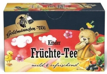 Thé Goldmännchen pour enfants aux fruits, 20 sachets de 2,25 g