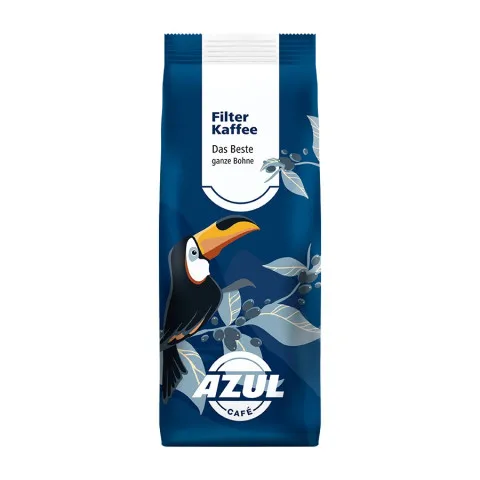 Azul Le meilleur café torréfié 500 g en grains entiers