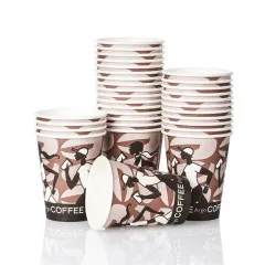 Gobelets à café à emporter - 300 ml (1 500 pièces) 1 lot = 1 500 pièces / 20 barrettes