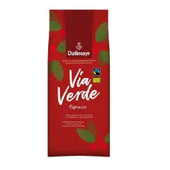 Dallmayr Via Verde Espresso 6 x 1kg Ganze Bohne, Bio Fairtrade