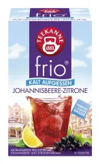 Teekanne frio Johannisbeere-Zitrone 18 Teebeutel
