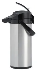Animo Pumpthermoskanne 2,1 Liter mit Hebel