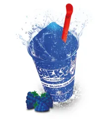 Sneky Slush Sirop pour glace pilée Framboise bleue 5 litres