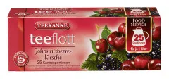Teekanne teeflott Groseille-Cerise 25 dosettes pour théière