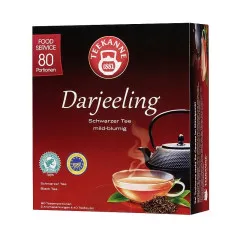 Teekanne Darjeeling Thé noir 80 sachets de 1,65 g, Rainforest Alliance
