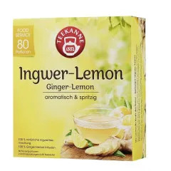 Teekanne Gingembre-Citron 80 x sachets de thé de 1,5 g