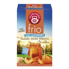 Teekanne frio Classic Thé glacé pêche à la 18 sachets de thé