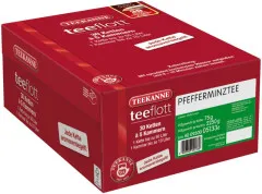 Teekanne teeflott Thé &agrave; la menthe poivrée 30 chaînes de filtres &agrave; 5 compartiments