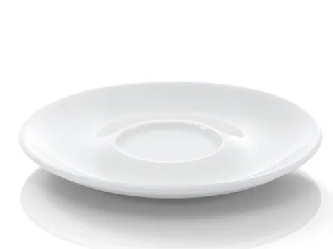 Azul Soucoupes à espresso blanches, lot de 6